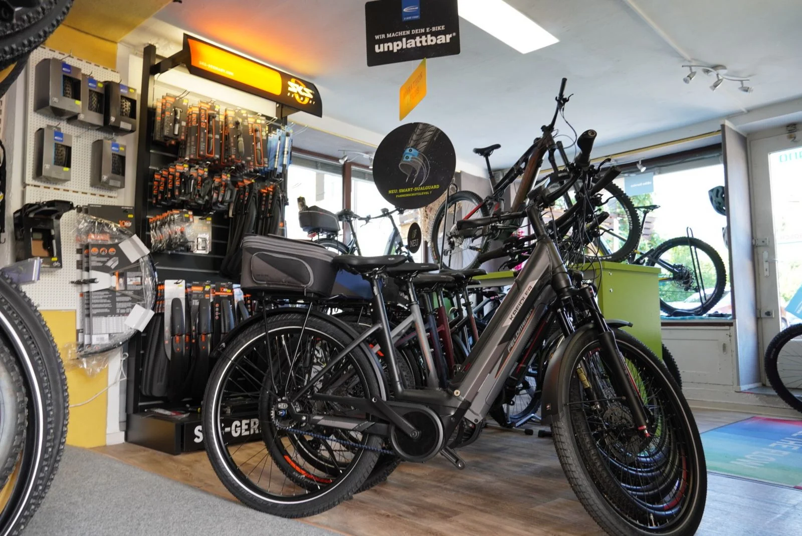 Ladengeschäft von Zweirad Koren – Fahrrad-Fachgeschäft in Bad Reichenhall